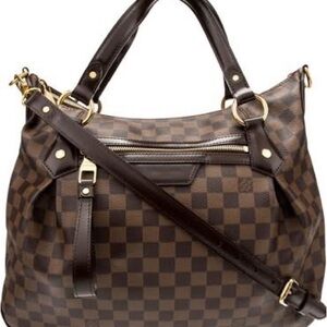 Louis Vuitton Brown Evora Shoulder Bag